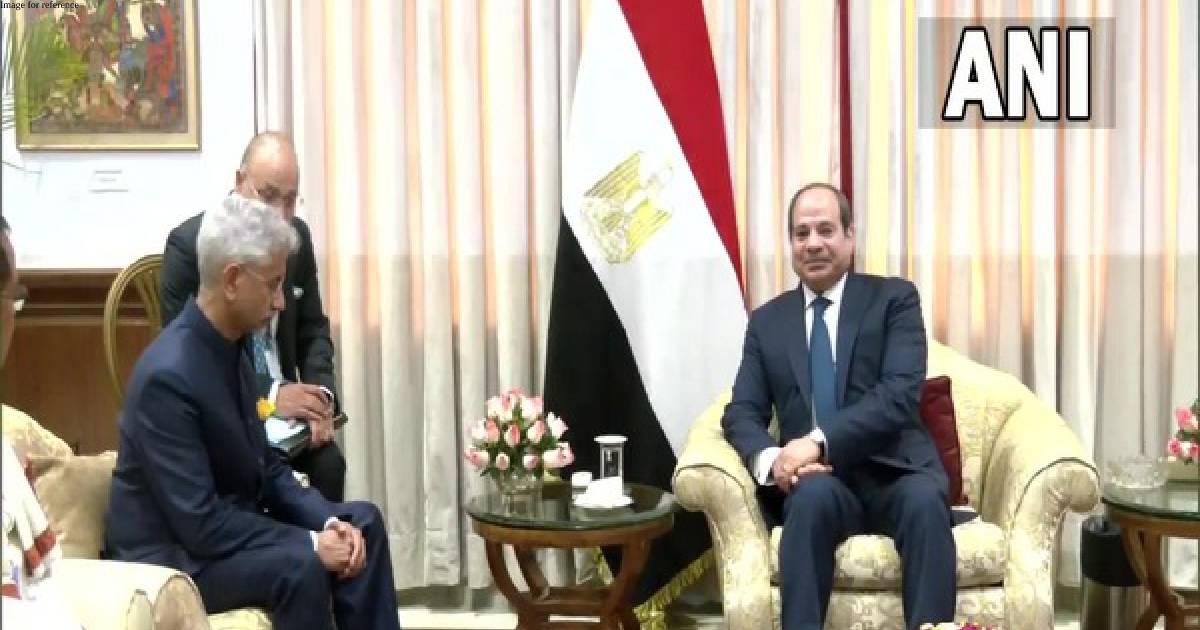 EAM Jaishankar holds meeting with Egyptian President Abdel Fattah El-Sisi